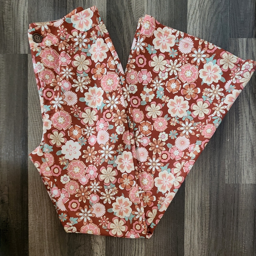 SHEIN Flower Print Pants